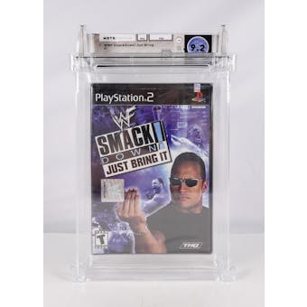 Sony PlayStation 2 (PS2) WWF Smackdown! Just Bring It WATA 9.2 A Seal
