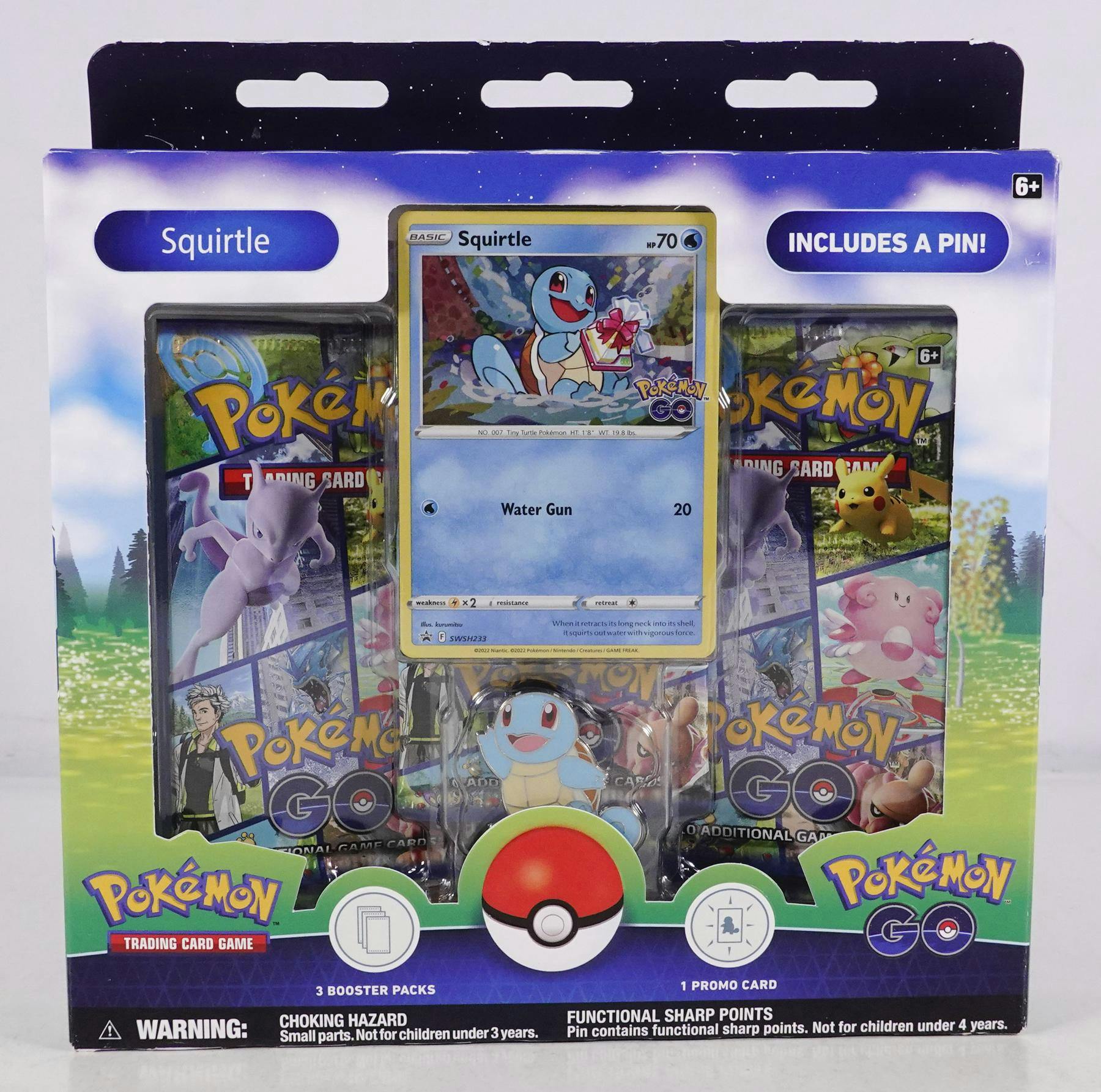 Pokémon TCG: Pokémon GO Pin Collection (Squirtle)