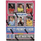 2021/22 Panini Prizm Premier League EPL Soccer 6-Pack Blaster Box (Blue Prizms!) (Fanatics)