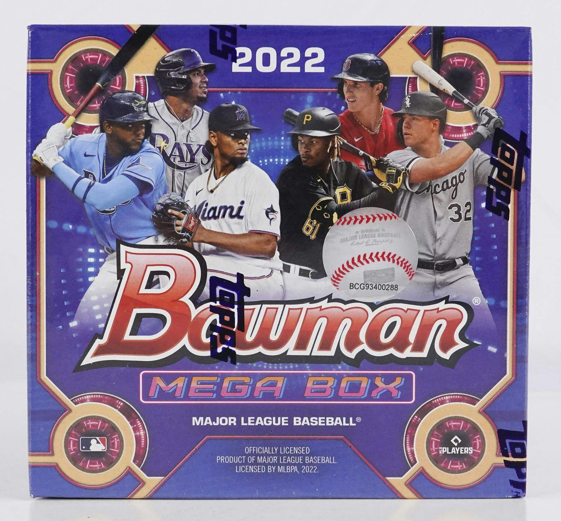 2023 Bowman Mega Box Baseball Checklist, Chrome Info, Boxes