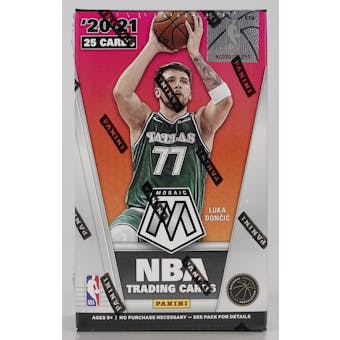 2020/21 Panini Mosaic Basketball Cereal Box (Reactive Red Parallels!)