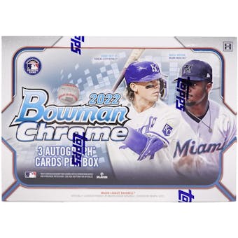 2022 Bowman Chrome Baseball 12-Box HTA Case - DACW Live 28 Spot Random Team Break #3