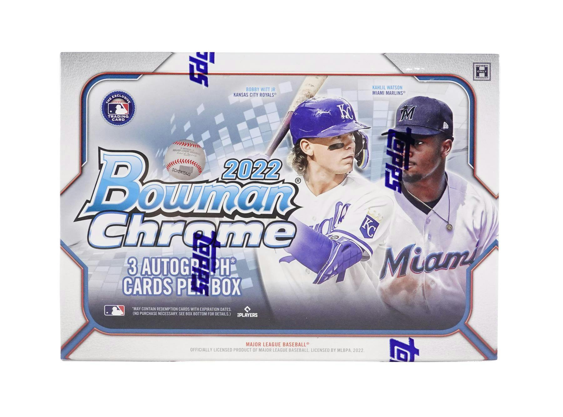 2022 Bowman Chrome Baseball HTA Choice Box DA Card World