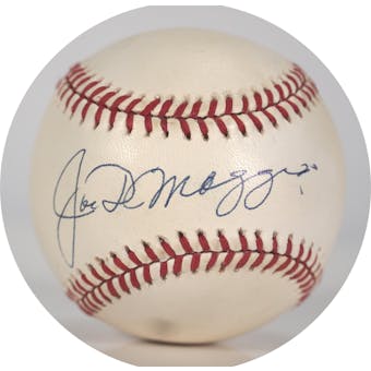 Joe DiMaggio Autographed AL Brown Baseball JSA XX55019 (Reed Buy)