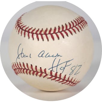 Hank Aaron Autographed NL Coleman Baseball (HOF 82) JSA XX55027 (Reed Buy)