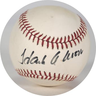 Hank Aaron Autogrpahed NL Feeney Baseball JSA XX55024 (Reed Buy)