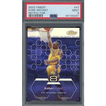 2002/03 Finest Refractor #47 Kobe Bryant #/250 PSA 9 *0297 (Reed Buy)