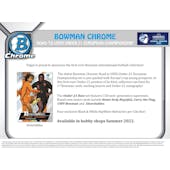 2022 Bowman Chrome Road to UEFA Under-21 European Championship Soccer LITE Box (Presell)