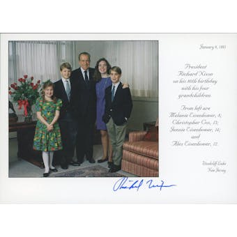 Richard Nixon Autographed Photo JSA XX41432 (Reed Buy)