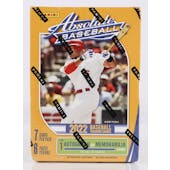 2022 Panini Absolute Baseball 6-Pack Blaster Box (Green and Lava Parallels!)