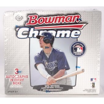 2013 Bowman Chrome Baseball Jumbo Box (EX Box/Mint Packs) (Reed Buy)