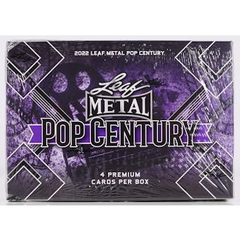 2022 Leaf Metal Pop Century Hobby Box