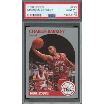 1990/91 Hoops #225 Charles Barkley PSA 10 *6168 (Reed Buy)