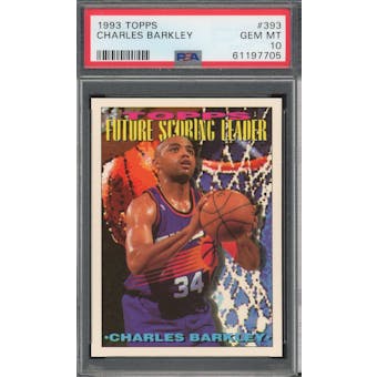 1993/94 Topps #393 Charles Barkley PSA 10 *7705 (Reed Buy)