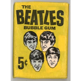 The Beatles Black & White Series Wax Pack (Topps 1964)