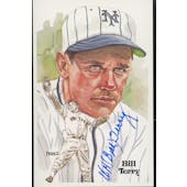 Bill Terry Autographed Perez-Steele JSA AB84010 (Reed Buy)