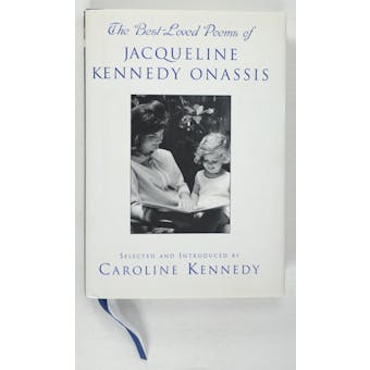 Caroline Kennedy Autographed Book The Best-Loved Poems JSA AB84178 (Reed Buy)
