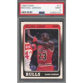 1988/89 Fleer #17 Michael Jordan PSA 9 *4101 (Reed Buy)