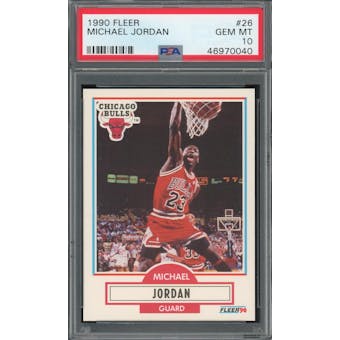 1990/91 Fleer #26 Michael Jordan PSA 10 *0040 (Reed Buy)