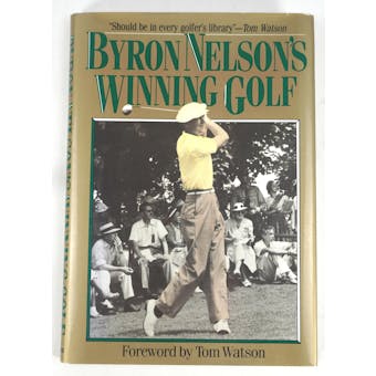Byron Nelson Autographed Book Winning Golf JSA AB84209 (pers.) (Reed Buy)