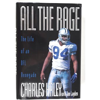 Charles Haley Autographed Book All The Rage JSA AB84241 (Reed Buy)