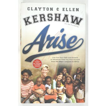 Clayton Kershaw Autographed Book Arise JSA AB84240 (pers.) (Reed Buy)
