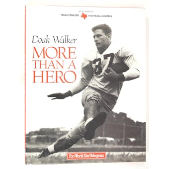 Doak Walker Autographed Book More Than A Hero JSA AB84252 (Reed Buy)