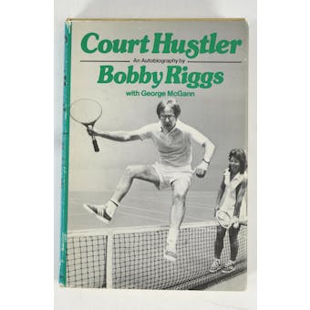 Bobby Riggs Autographed Book Court Hustler JSA AB84221 (Reed Buy)