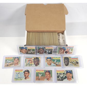 1956 Topps Baseball Complete Set (340) VG-EX (Reed Buy)