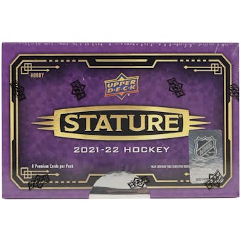2021/22 Upper Deck Stature Hockey Hobby Box
