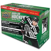 2021/22 Upper Deck Series 2 Hockey 10-Pack Mega Box (1994/95 Rookie Die-Cut Bonus Pack!)