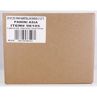 2021/22 Panini Donruss Basketball Asia Tmall 20-Box Case