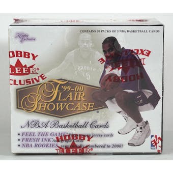 1999/00 Fleer Flair Showcase Basketball Hobby Box (Reed Buy)