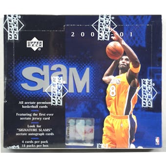 2000/01 Upper Deck Slam Basketball Hobby Box (Reed Buy)