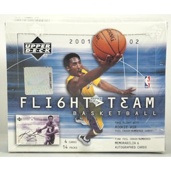 2001/02 Upper Deck Flight Team Basketball Hobby Box (Reed Buy)