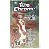 2001/02 Topps Chrome Basketball Hobby Box (Reed Buy)