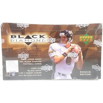 1998 Black Diamond Rookie Edition Football Hobby Box (Reed Buy)