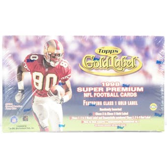 1998 Topps Gold Label Football Hobby Box (Reed Buy)