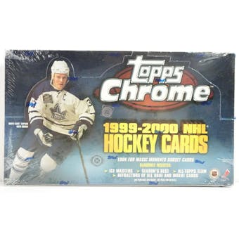1999/00 Topps Chrome Hockey Hobby Box (Reed Buy)