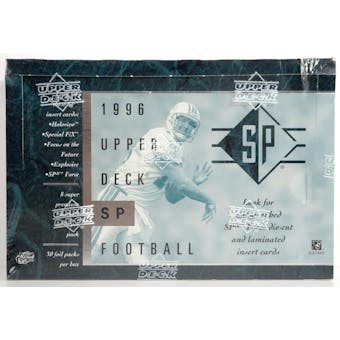 1996 Upper Deck SP Football Hobby Box (Reed Buy)