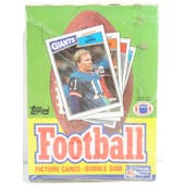 1987 Topps Football Factory Sealed Wax Box (Reed Buy)
