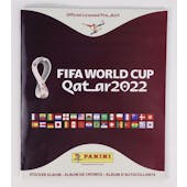 2022 Panini FIFA World Cup Qatar Soccer Sticker Collection Album