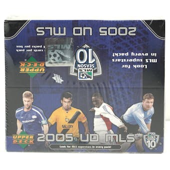2005 Upper Deck MLS Major League Soccer Hobby Box (Reed Buy)