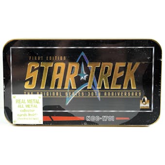 Star Trek TOS 30th Anniversary Hobby Tin (1996 Metallic Impressions)