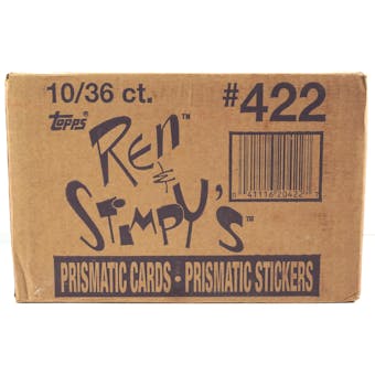 The Ren & Stimpy Show 10-Box Hobby Case (1993 Topps) (Reed Buy)