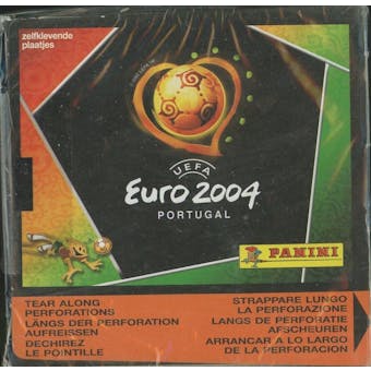 2004 Panini UEFA Euro Soccer Sticker Box (50 Packs)