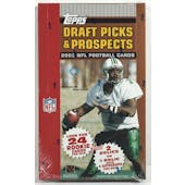 2003 Topps Draft Picks And Prospects Football Hobby Box (Reed Buy)