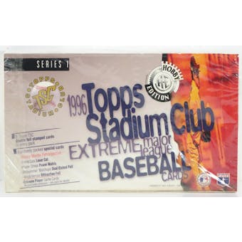 1996 Stadium Club Series 1 Baseball Jumbo Box (Reed Buy)