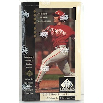 2000 Upper Deck SP Top Prospects Baseball Hobby Box (Reed Buy)