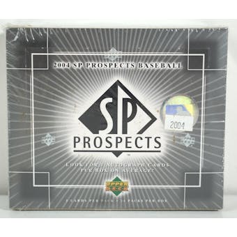 2004 Upper Deck SP Prospects Baseball Hobby Box (Reed Buy)